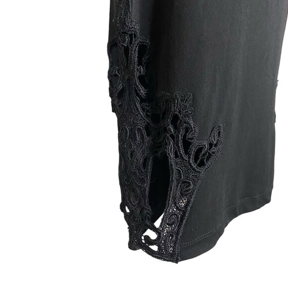 Dress the Population Dress Womens Small Black Mini Bodycon Cut Out One Rad Girl - Picture 10 of 12